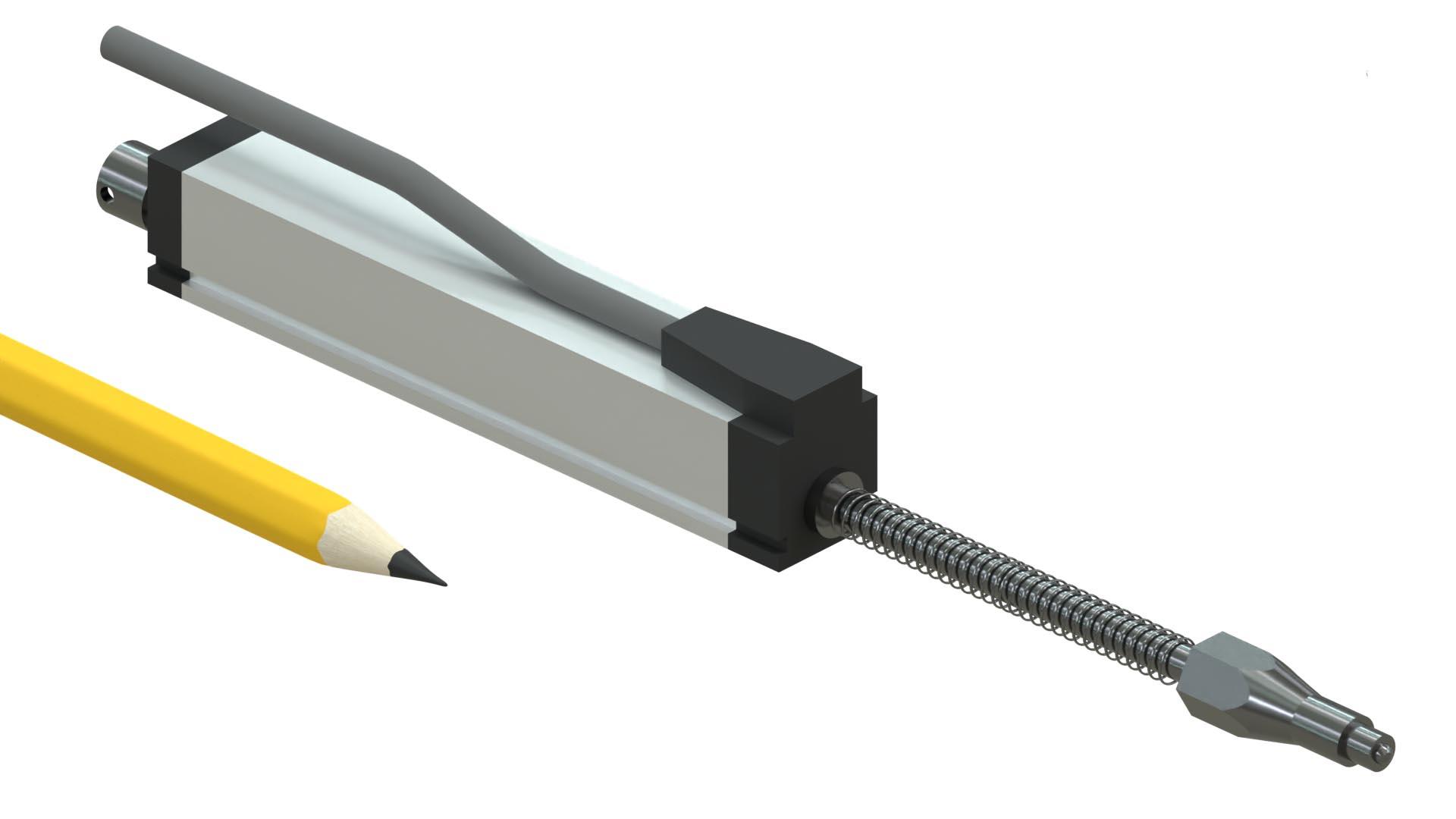 LPPSSL Series Linear Potentiometer Position Sensor Spring Loaded